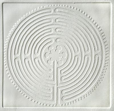 Chartres Labyrinth [White]