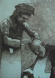 Cappadocian Barber by keith hunter, Artist Print