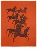 Centaurs by keith hunter, Artist Print