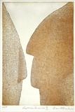 Cycladic Encounter III by keith hunter, Artist Print