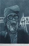 Protester by keith hunter, Artist Print