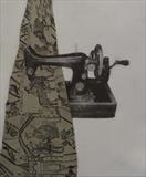 Sewing Macine by keith hunter, Artist Print, 2 plate etching and aquatint