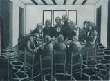 The Last Supper by keith hunter, Artist Print