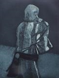 Yukata by keith hunter, Artist Print, Etching with aquatint