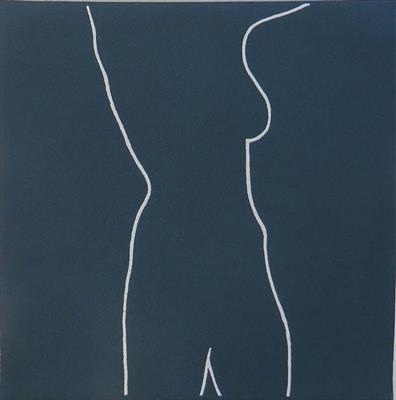 Figure 4 by keith hunter, Artist Print, Etchng and aquatint