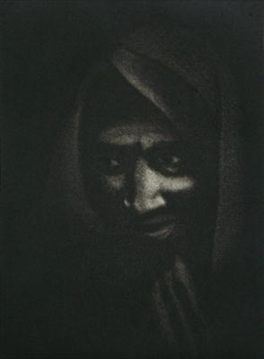 Madonna by keith hunter, Artist Print